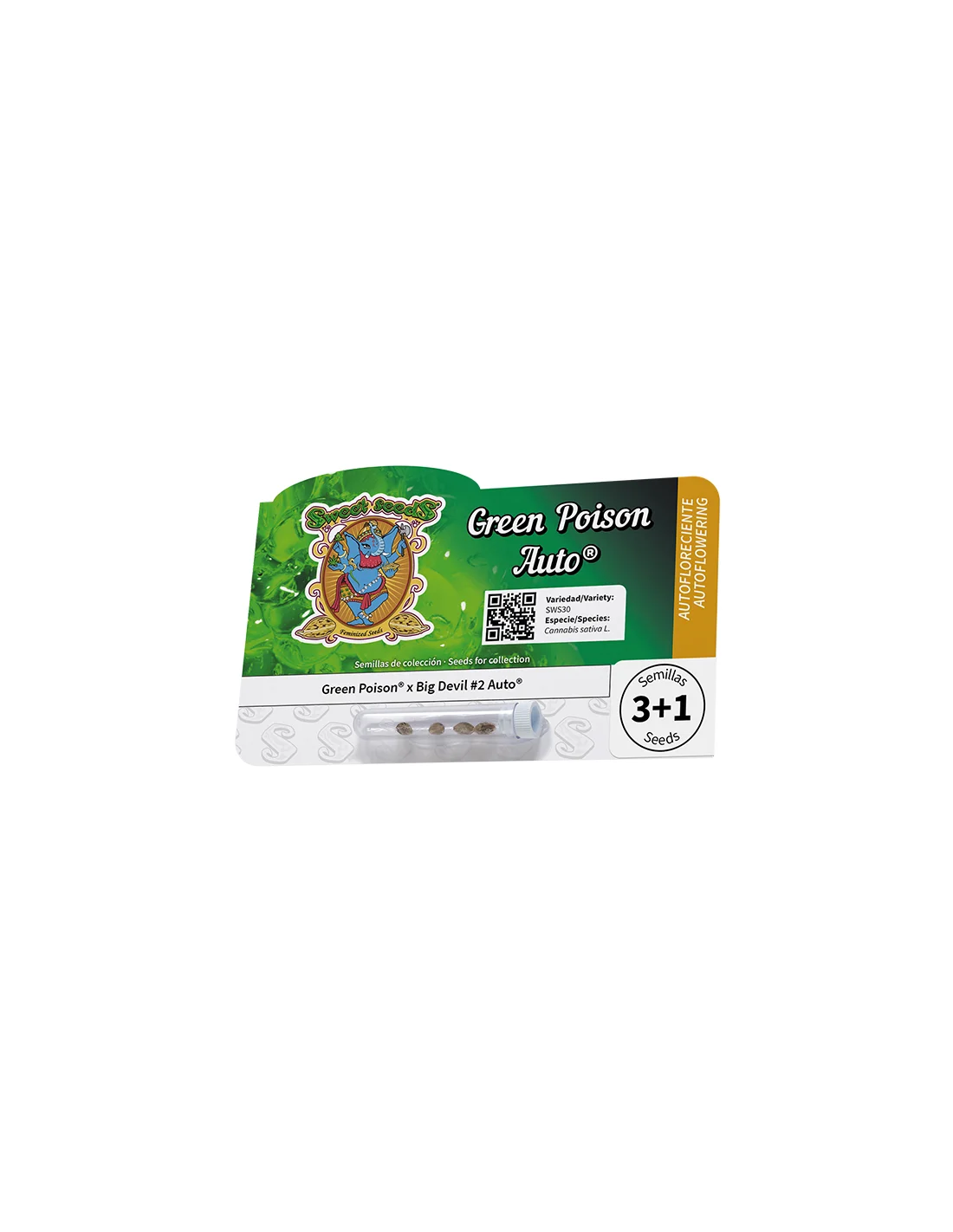 Green Poison Auto – Sweet Seeds – Autoflowering