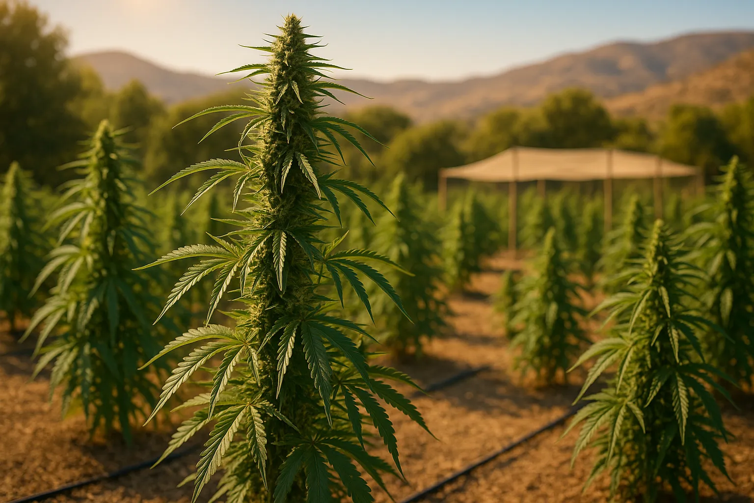 Best cannabis strains for hot climate growing outdoors