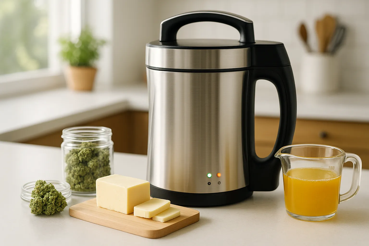 Best weed butter machines on a kitchen counter
