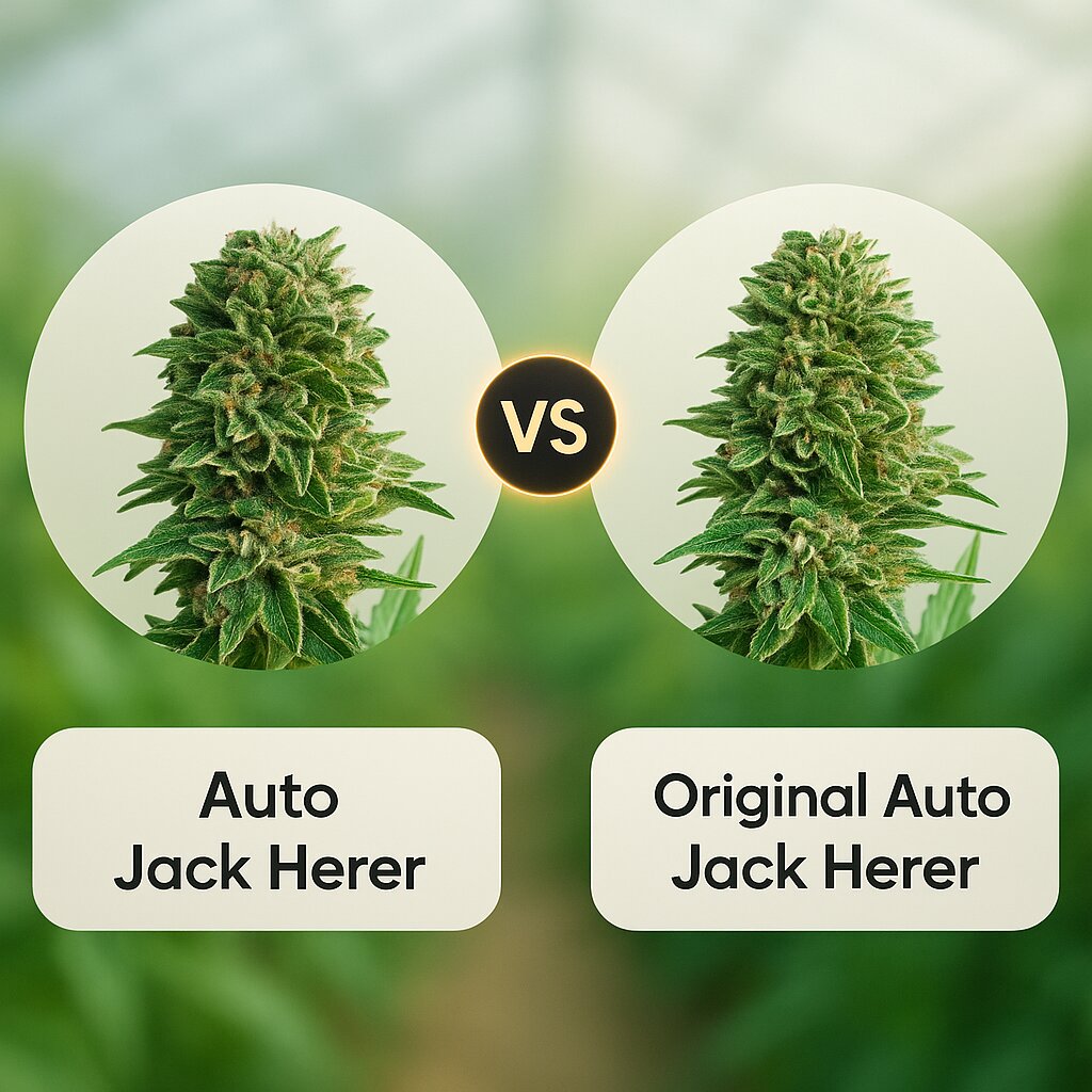 Auto Jack Herer (Advanced Seeds) vs Original Auto Jack Herer (FastBuds) cannabis seeds comparison