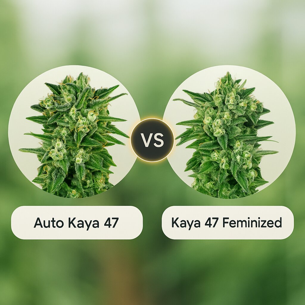 Auto Kaya 47 (Advanced Seeds) vs Kaya 47 (Advanced Seeds) cannabis seeds comparison
