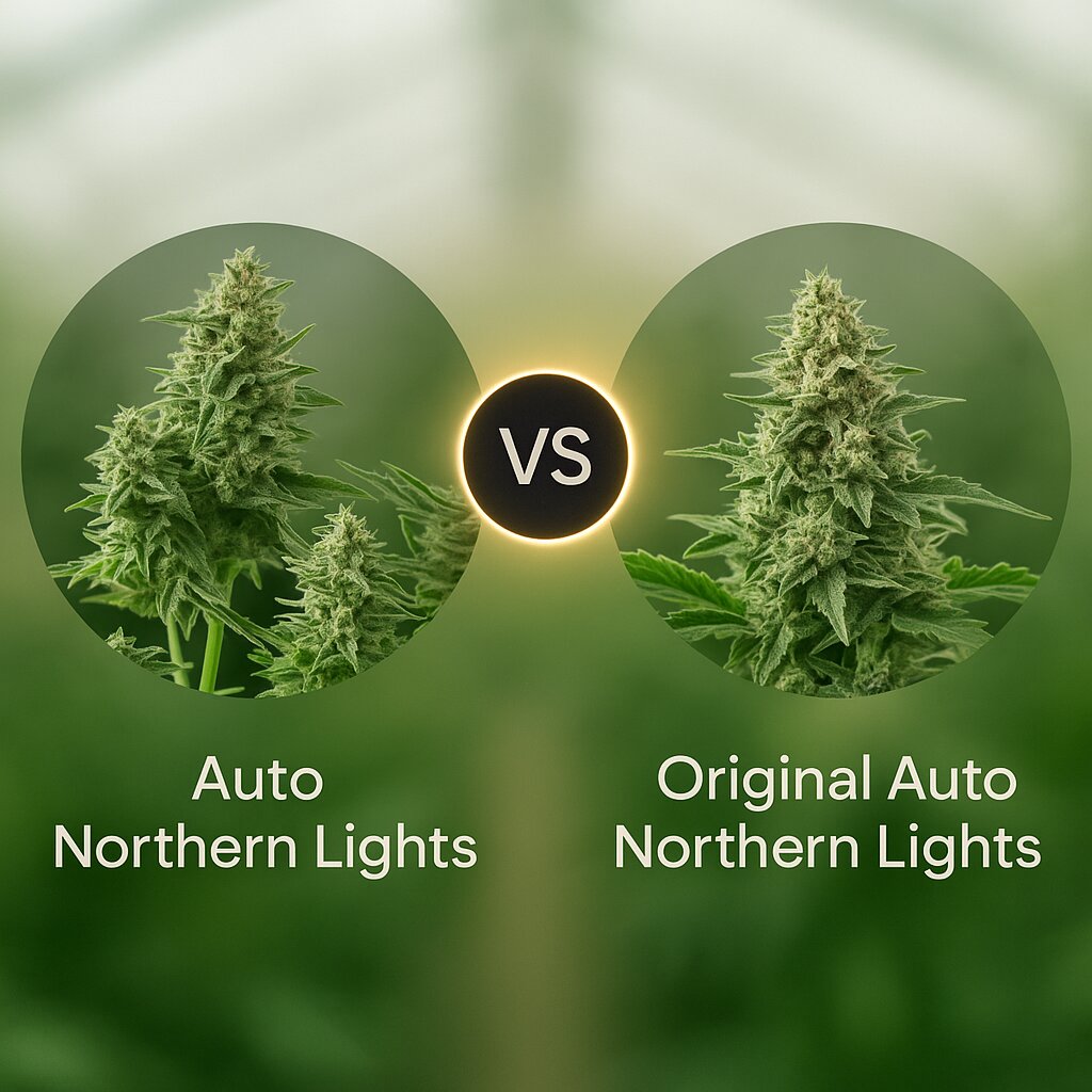 Auto Northern Lights (Pyramid Seeds) vs Original Auto Northern Lights (FastBuds) cannabis seeds comparison