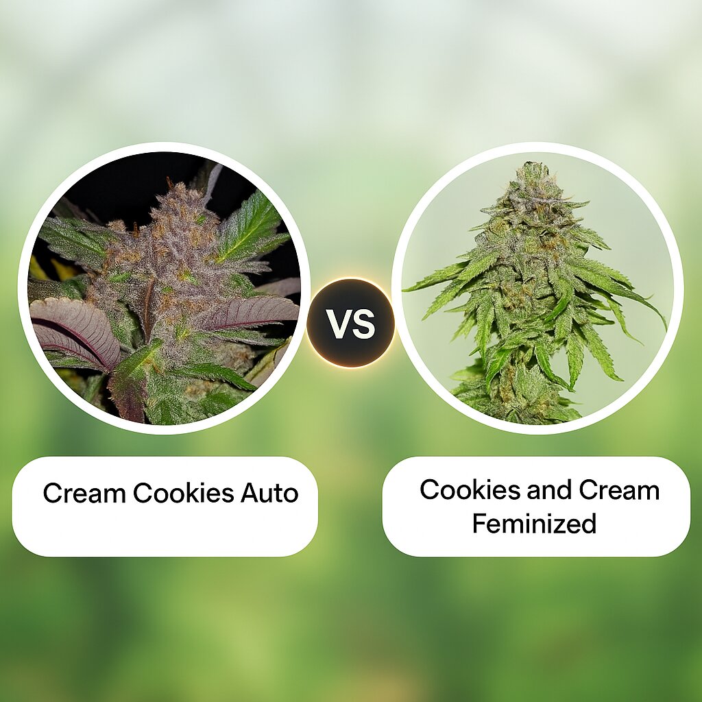 Cream Cookies Auto (FastBuds) vs Cookies and Cream (Seed Stockers) cannabis seeds comparison