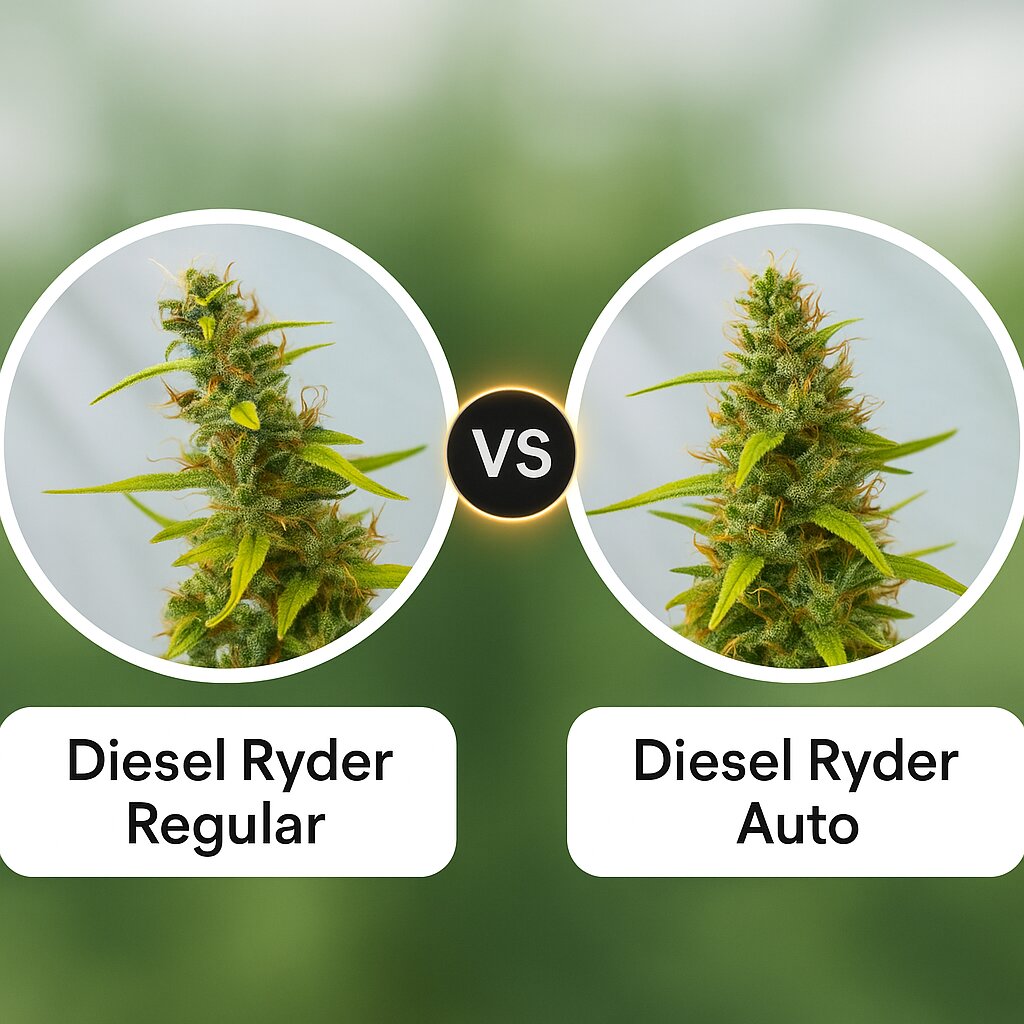 Diesel Ryder (Joint Doctor) vs Diesel Ryder (Joint Doctor) cannabis seeds comparison