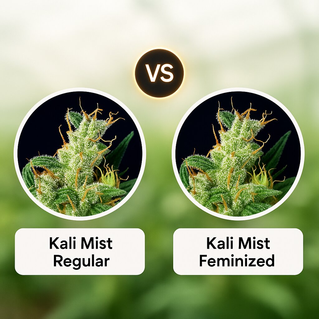 Kali Mist (Serious Seeds) vs Kali Mist (Serious Seeds) cannabis seeds comparison