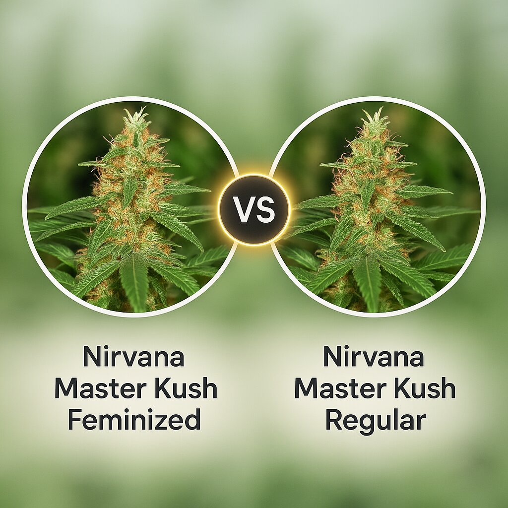 Nirvana Master Kush (Nirvana Seeds) vs Nirvana Master Kush (Nirvana Seeds) cannabis seeds comparison
