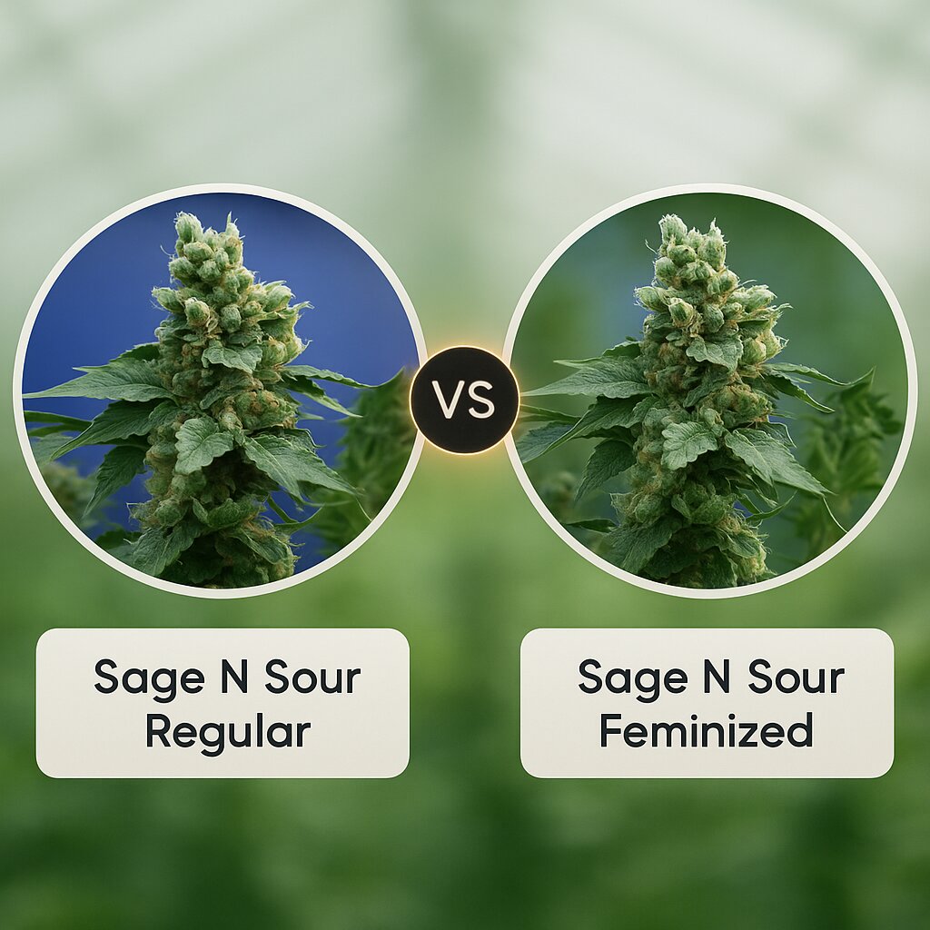 Sage N Sour (TH Seeds) vs Sage N Sour (TH Seeds) cannabis seeds comparison