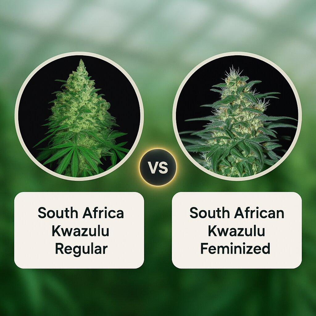 South Africa Kwazulu (World of Seeds) vs South African Kwazulu (World of Seeds) cannabis seeds comparison