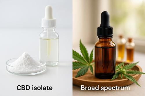 Broad Spectrum vs CBD Isolate