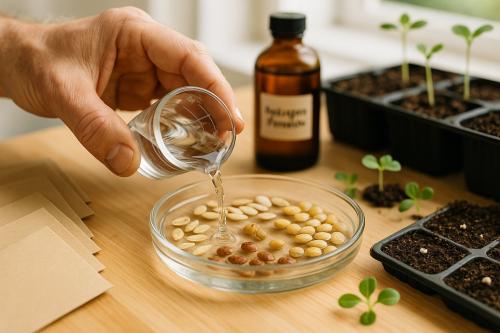 Does Hydrogen Peroxide Help Germinate Seeds