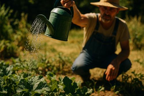 Worst time to Water plants